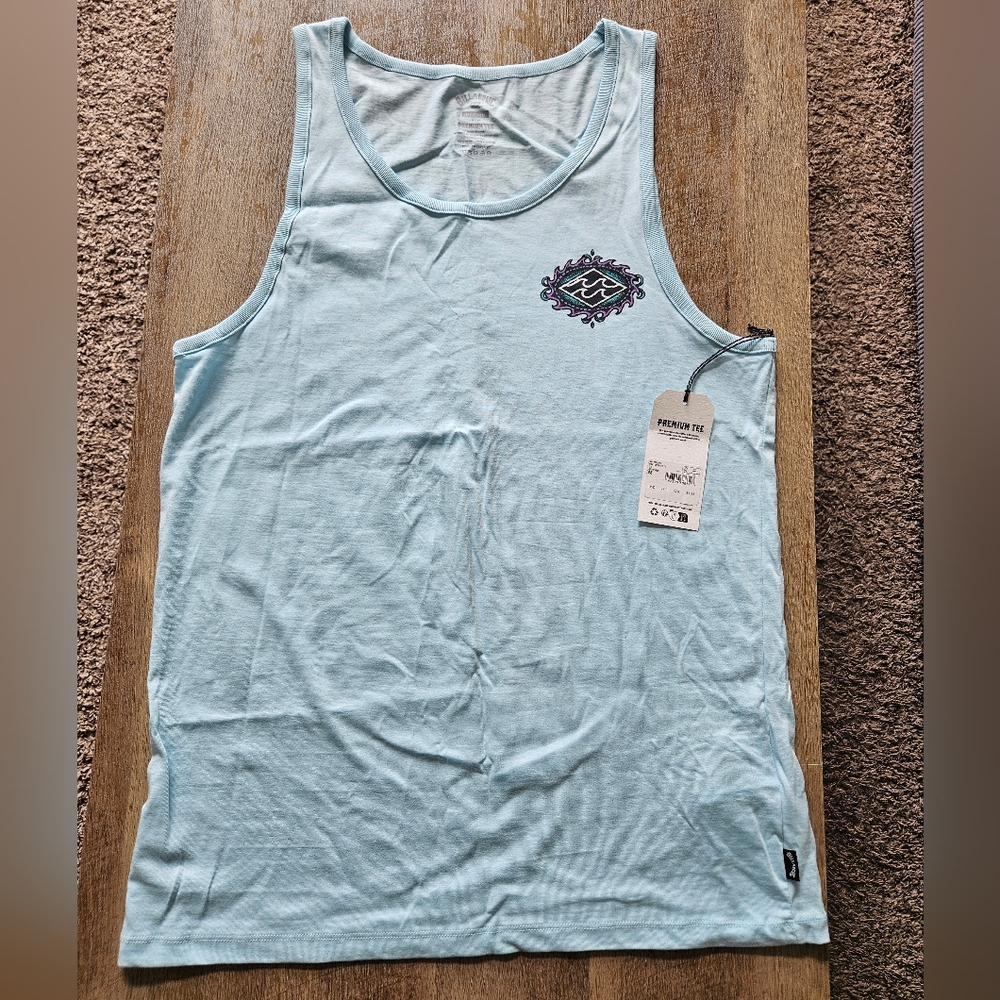 Billabong Blue Tank Top Sleeveless Shirt